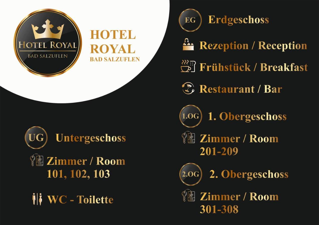 Hotel Royal Бад-Зальцуфлен Экстерьер фото